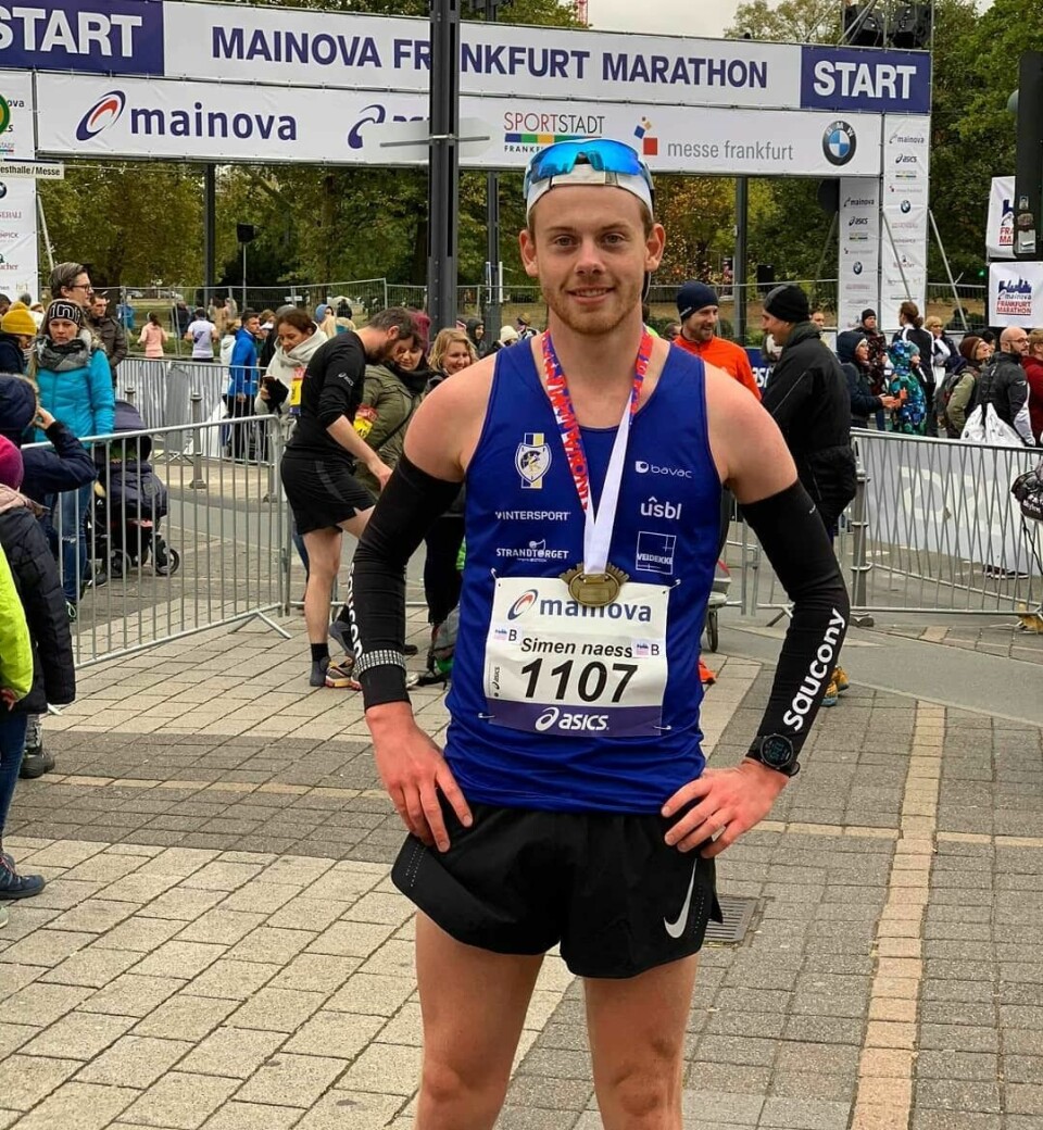 141 norske fullførte Frankfurt Marathon Simen_Naess_Berge.jpg