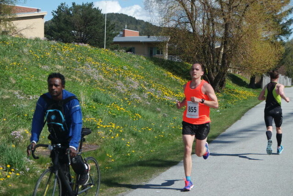 Asgeir Rognstad vant Ålesund Maraton i sin maratondebut Olger_Pedersen_halv