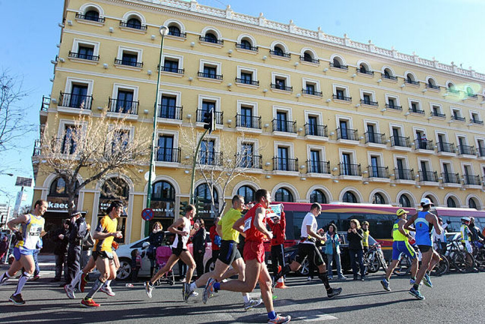 Marthe Katrine Myhre satte pers og ble nr. 3 i Sevilla Marathon Tryp_Macarena_A20G1095.jpg