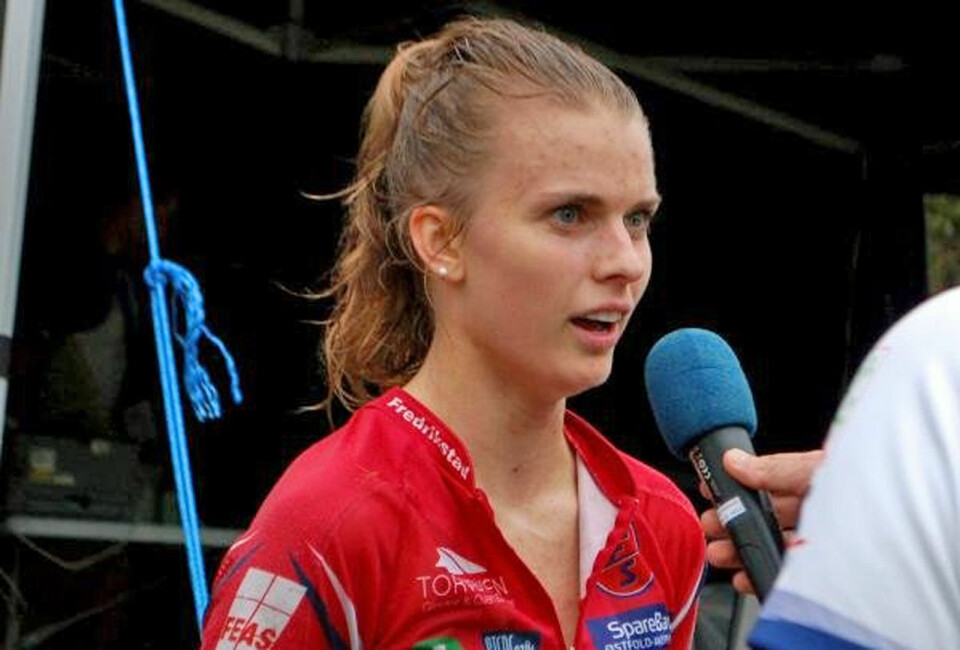 Heimdal og Olaussen vant mellomdistansen i NM orientering 10MarieOlausern.jpg
