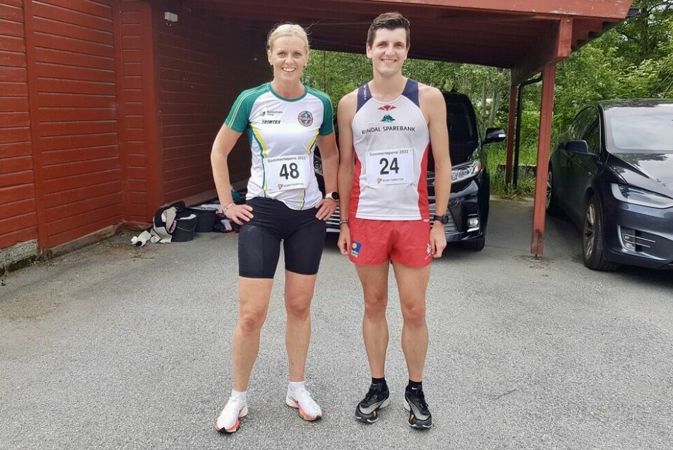 Joachim Tranvåg er med på løpene i Ålesund bare en gang i året når han er hjemme på sommerferie. May Evy Nesheim deltar på det meste av løp i Ålesund og omegn. Foto: Sigbjørn Anton Lerstad Joachim Tranvåg er med på løpene i Ålesund bare en gang i året når han er hjemme på sommerferie. May Evy Nesheim deltar på det meste av løp i Ålesund og omegn. Foto: Sigbjørn Anton Lerstad