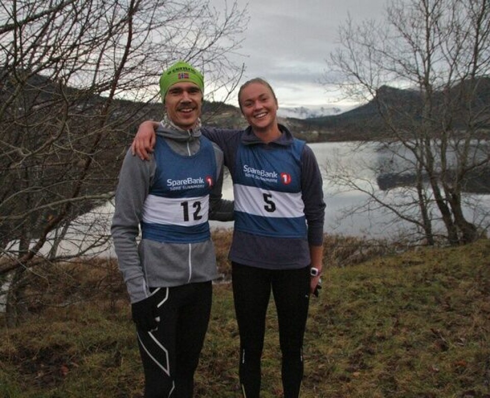 Bjørnar Hunnes og Ingrid Festø vant Rotevatnet Rundt Bjornar_Hunnes_Ingrid_Festo_ingress