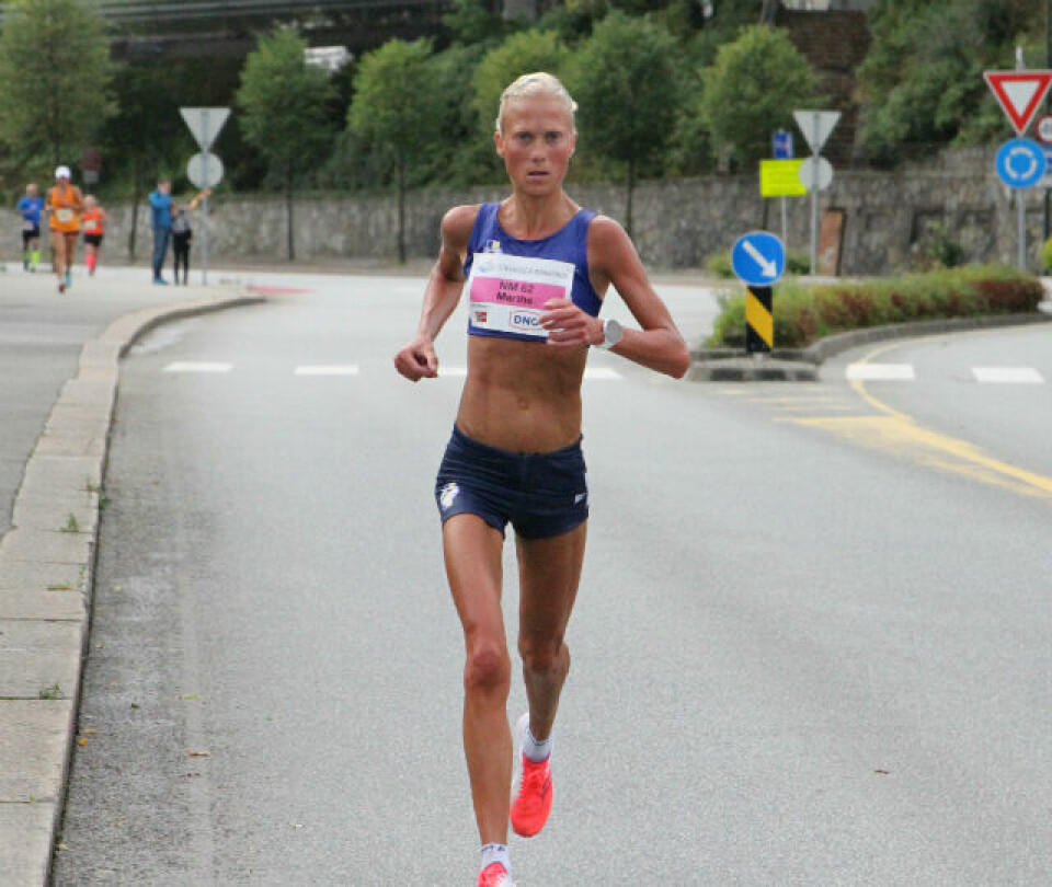 Frew Z Brkineh og Marthe K Myhre vant maraton-NM i Stavanger martheIMG_2081.jpg