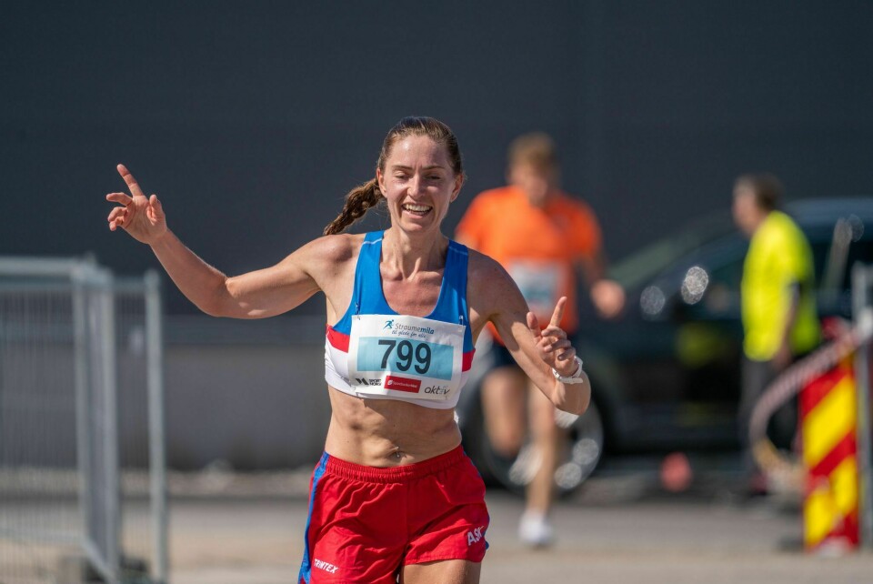 Marius og Rebekka sørget for Ask-seire i Straumemila Vinner damer 10 km Rebekka Birkeland.jpg