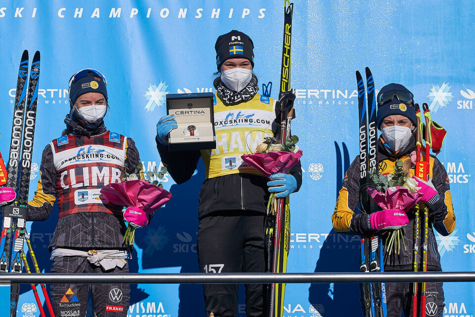 Tord Asle Gjerdalen vant i helgens Ski Classics Premiepall kvinner.jpg