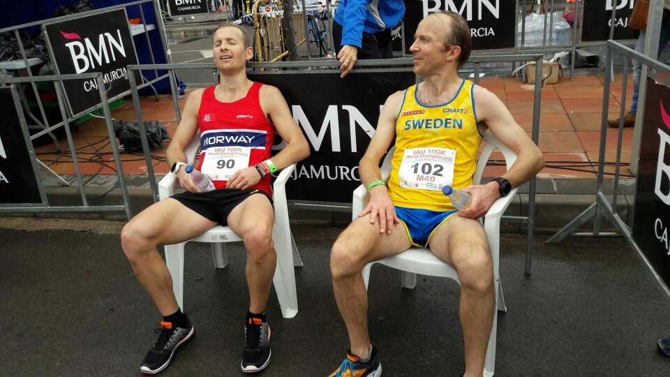 Norge nr 4, Hermansen nr. 15 med norsk rekord i VM 100 km Hermansen_Fagerlund-foto_Sharon.jpg