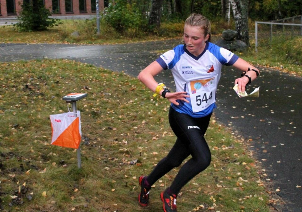 Lundanes og Eidsmo vant NC-sprinten på Konnerud 04IngeborgMoslandD1718.jpg