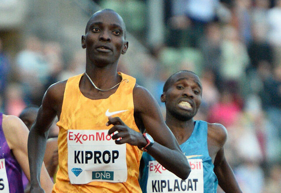 Asbel Kiprop var like sterkt som det mange på forhånd mente han ville være. Landsmannen Silas Kiplagat ble henvist til tredjeplass. (Arkivfoto: Bjørn Johannessen) Asbel Kiprop var like sterkt som det mange på forhånd mente han ville være. Landsmannen Silas Kiplagat ble henvist til tredjeplass. (Arkivfoto: Bjørn Johannessen)