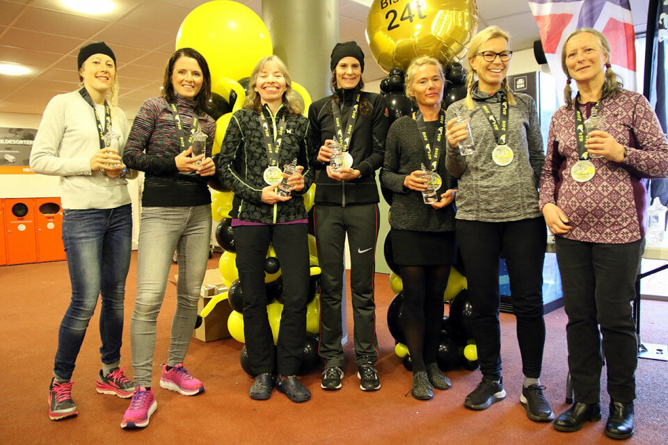 Disse kvinnene var raskest i sine respektive klasser under Bislett 24-timers i 2018. Disse kvinnene var raskest i sine respektive klasser under Bislett 24-timers i 2018.