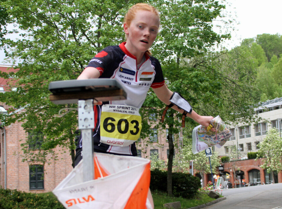Norges lag til ungdoms-EM i orientering JennyBaklie