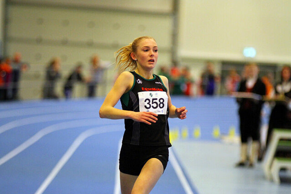 Foto: Ziesler vinner UM innendørs på 1500 m i 2015 Article image