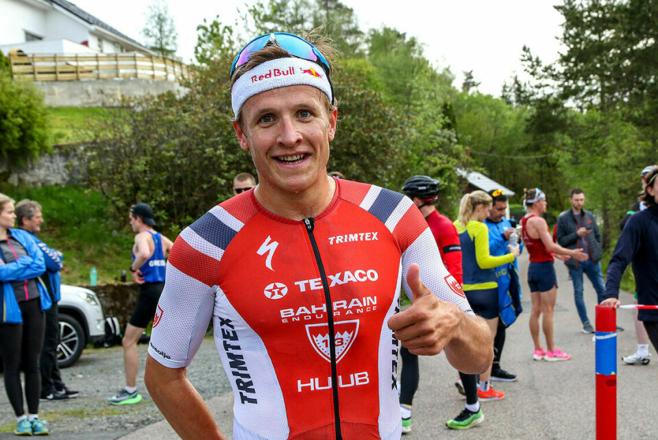 Kristian Blummenfelt er nå både OL-vinner og verdensmester i triatlon. Her er han fra et gateløp i fjor som han deltok i da OL ble utsatt. (Foto: Arne Dag Myking) Kristian Blummenfelt er nå både OL-vinner og verdensmester i triatlon. Her er han fra et gateløp i fjor som han deltok i da OL ble utsatt. (Foto: Arne Dag Myking)