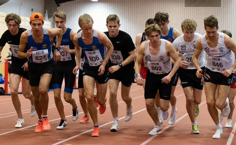 Kathrine Hovd og Vegard Warnes vant da 74 løp 3000 m i Trøndersk Vinterkarusell Start-menn-foto-Roger-Midtstraum.jpg