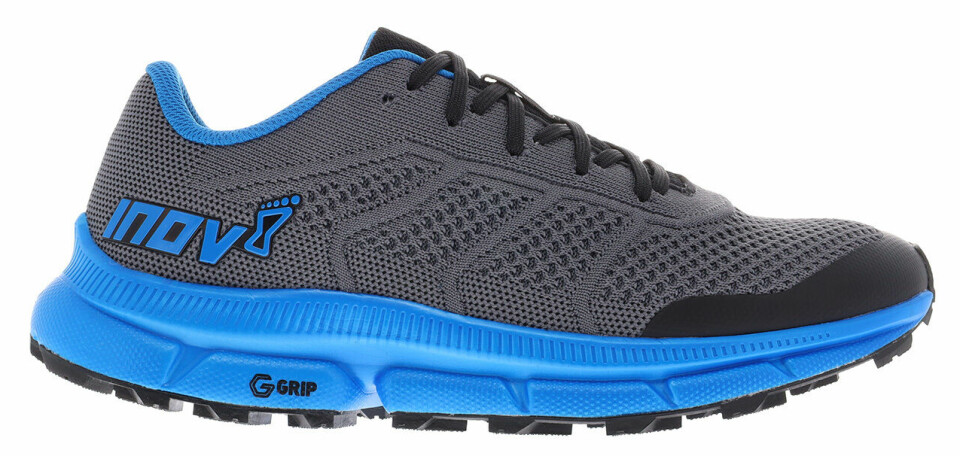 Inov-8 tar i bruk nitrogengass i terrengløpesko inov-8 TRAILFLY ULTRA G 280 - GREYBLUE - M01.jpg