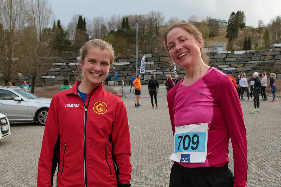 Amalie Joensen og Anne-Mette Juuhl vant hver sin distanse, 5 og 10 km. (Alle foto: Arne Dag Myking) Amalie Joensen og Anne-Mette Juuhl vant hver sin distanse, 5 og 10 km. (Alle foto: Arne Dag Myking)