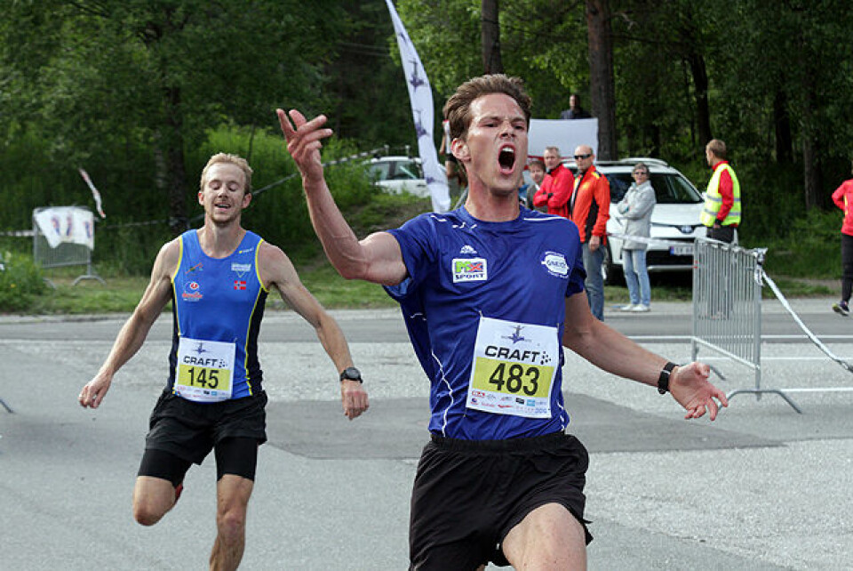 Espen Roll Karlsen er Bergens Råeste Espen Roll Karlsen jubler for seier