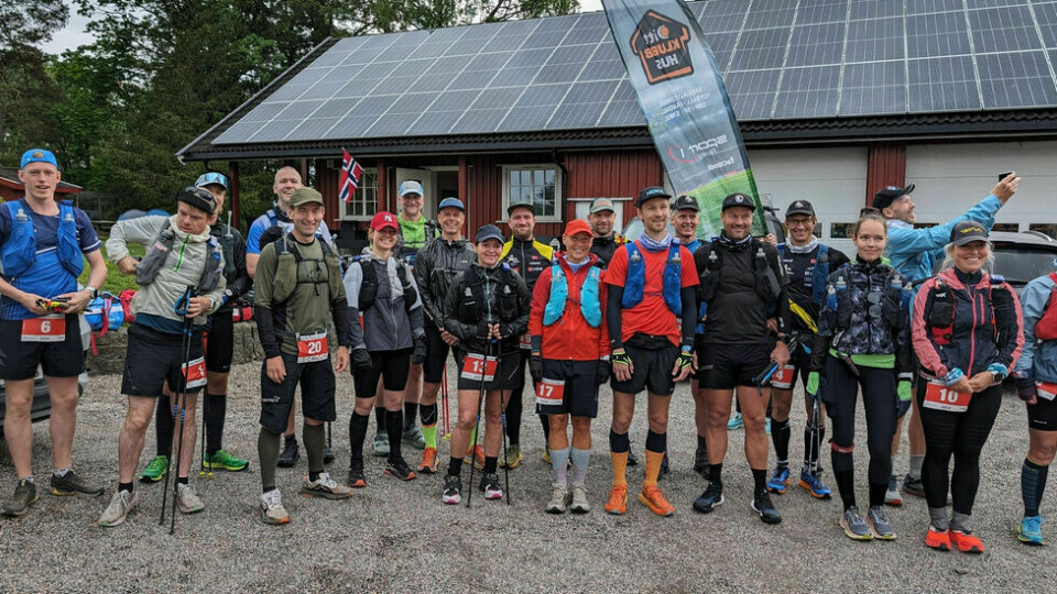 Like før start i Vestfold Historic Ultra Trail i 2024. (Foto: arrangøren) Like før start i Vestfold Historic Ultra Trail i 2024. (Foto: arrangøren)