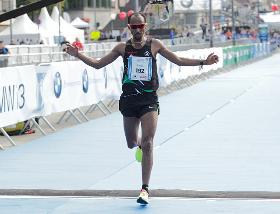 Marius Vedvik og Marthe Katrine Myhre vant BMW Oslo Maraton maraton_herretoer_F6C8224.jpg
