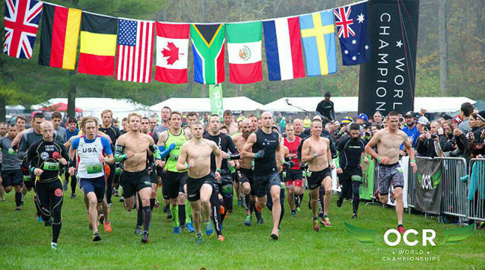 Hinderløp: Verdensmester i OCR bor i Bergen, har maratonpers på 2.33 og elsker Helteløpet Start_elite heat_menn_640_FOTO_OCR_WC.jpg