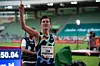 På en heller tung dag holdt likevel Jakob Ingebrigtsen verdensklasse og ble bare slått av Timothy Cheruiyot. (Arkivfoto: Samuel Hafsahl)