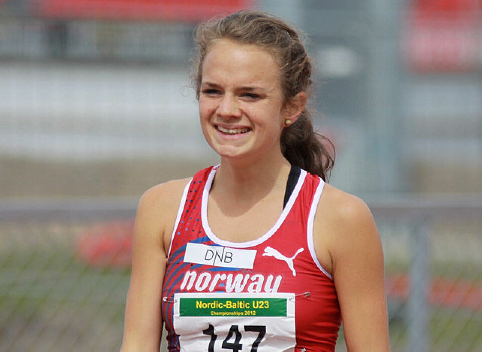 EM-debutant Runa: Hard trening over tid betaler seg Runa_Falch_2012