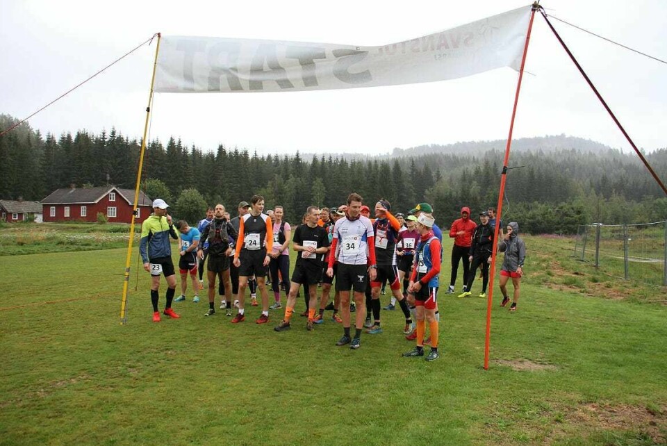 101 løpere fullførte Svanstul Fjelløp på 43, 25 og 10 km Start_25K.jpg