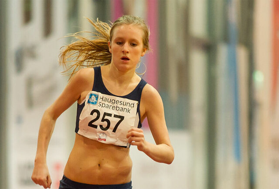 Aurora Dybedokken imponerte med å bli nummer to på 5000 m i det amerikanske studentmesterksapet. (Arkivfoto: Helge Langen) Aurora Dybedokken imponerte med å bli nummer to på 5000 m i det amerikanske studentmesterksapet. (Arkivfoto: Helge Langen)