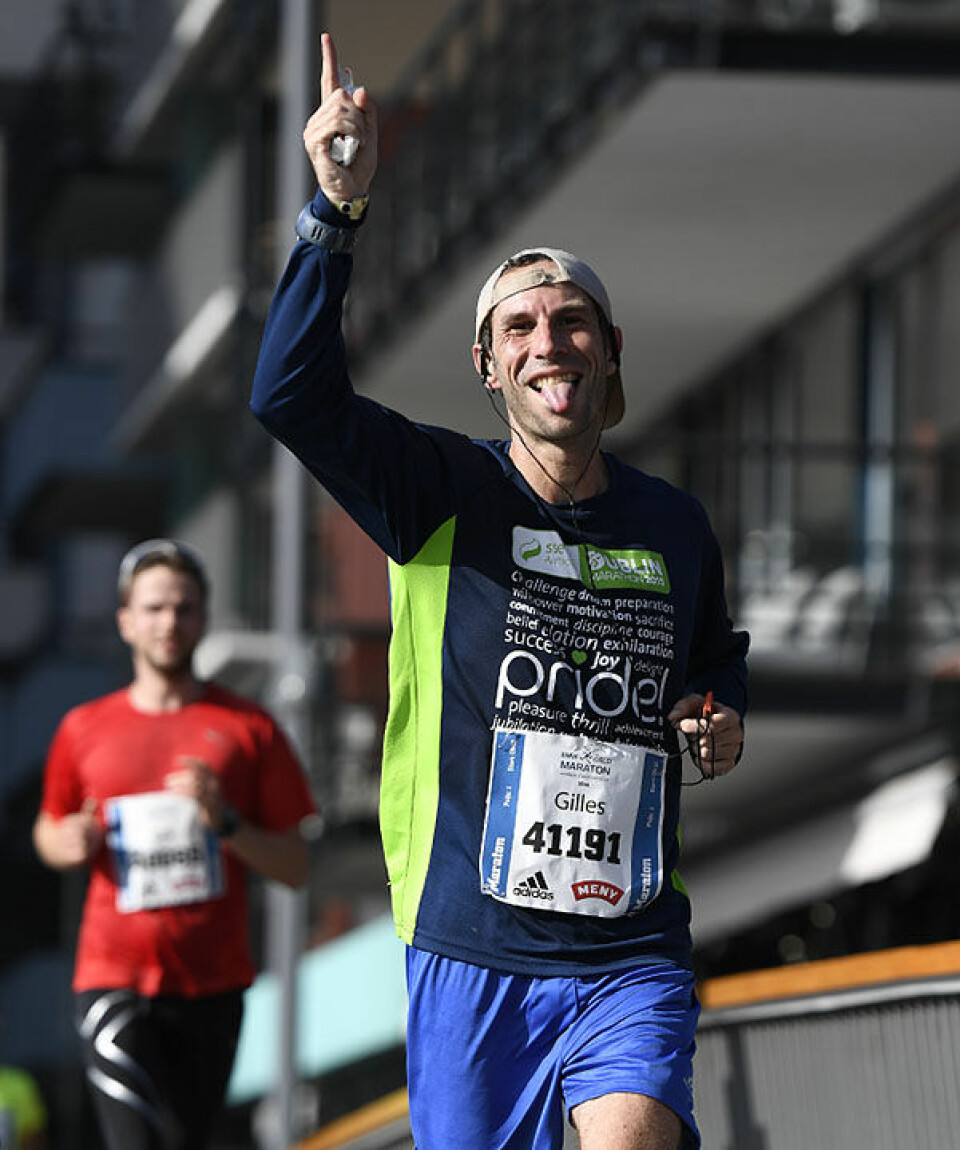 Marius Vedvik og Marthe Katrine Myhre vant BMW Oslo Maraton maraton-Gilles_D5N1941.jpg