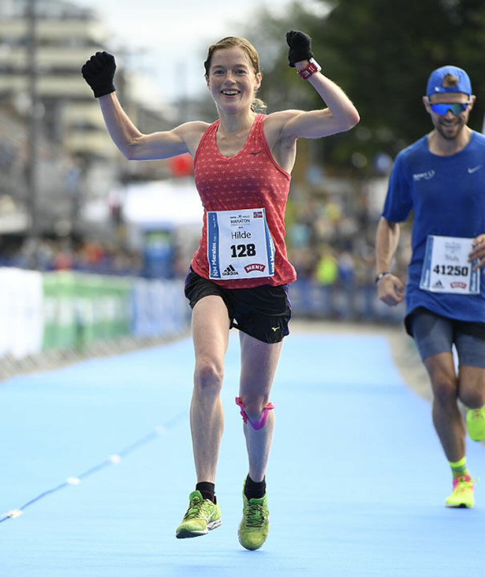 Marius Vedvik og Marthe Katrine Myhre vant BMW Oslo Maraton maraton-hilde-aders_D5N2510.jpg