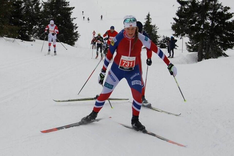Anders Mølmen Høst og Lyn Ski på topp i Hafjell Ski Marathon Hel_fri_kvinner_Fanny Horn_Birkeland.jpg