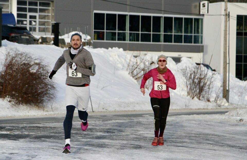 John Gunnar Dybvad vant 10 km i Ålesund 10km_Mina_Bratvold_Nicolas_Berg