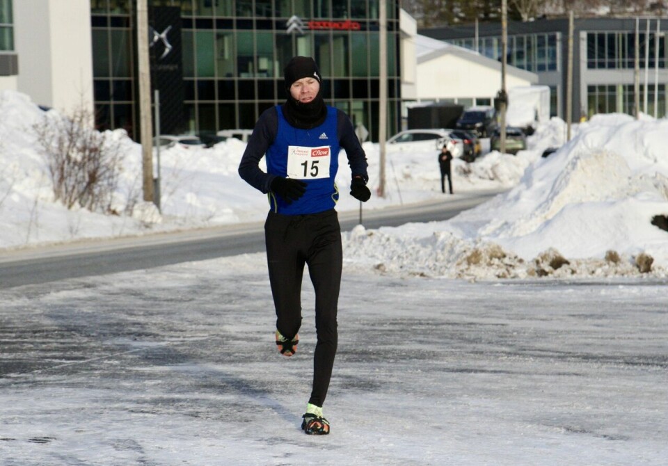 John Gunnar Dybvad vant 10 km i Ålesund 5km_Kristian_Nedregaard