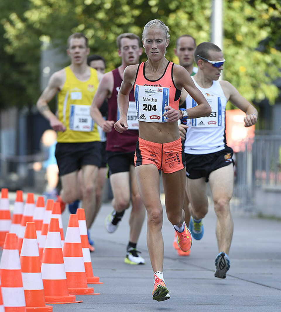 Marius Vedvik og Marthe Katrine Myhre vant BMW Oslo Maraton maraton-marthe-k-myhre_D5N0584.jpg