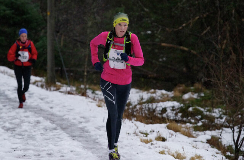 Henrik Angermund og Trine Larsen raskest til Tindevann i Bergen Kondis/Martin Huddart