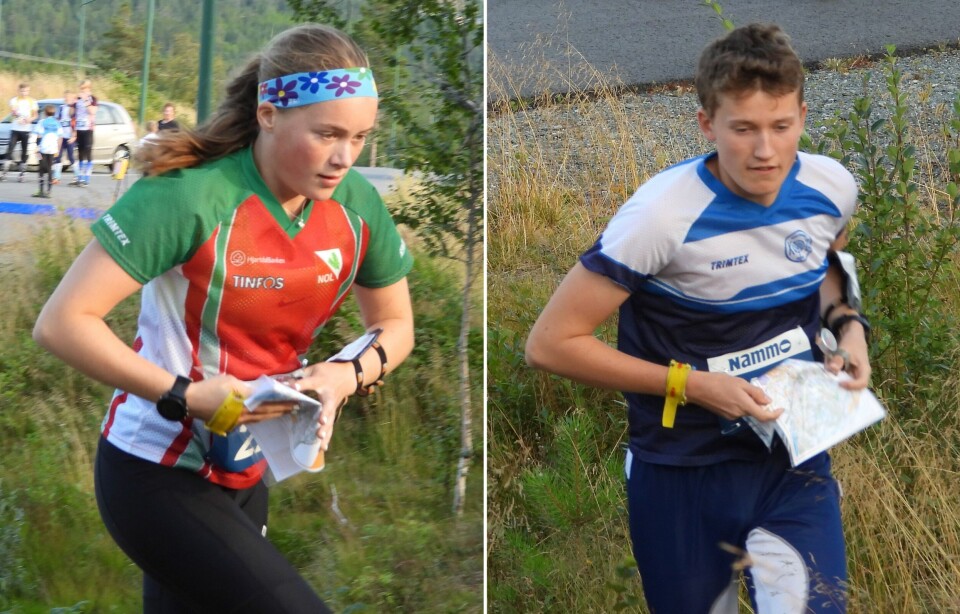 Synne Sandven og Tobias Tronbøl Lium vant DH17-20. Synne Sandven og Tobias Tronbøl Lium vant DH17-20.