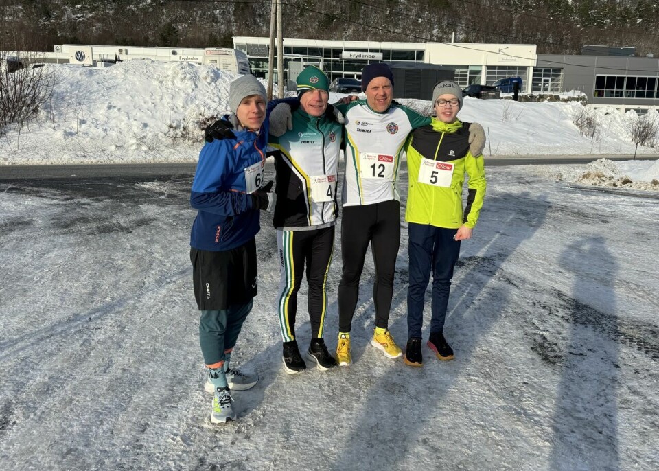John Gunnar Dybvad vant 10 km i Ålesund Deltakere_Velledalen