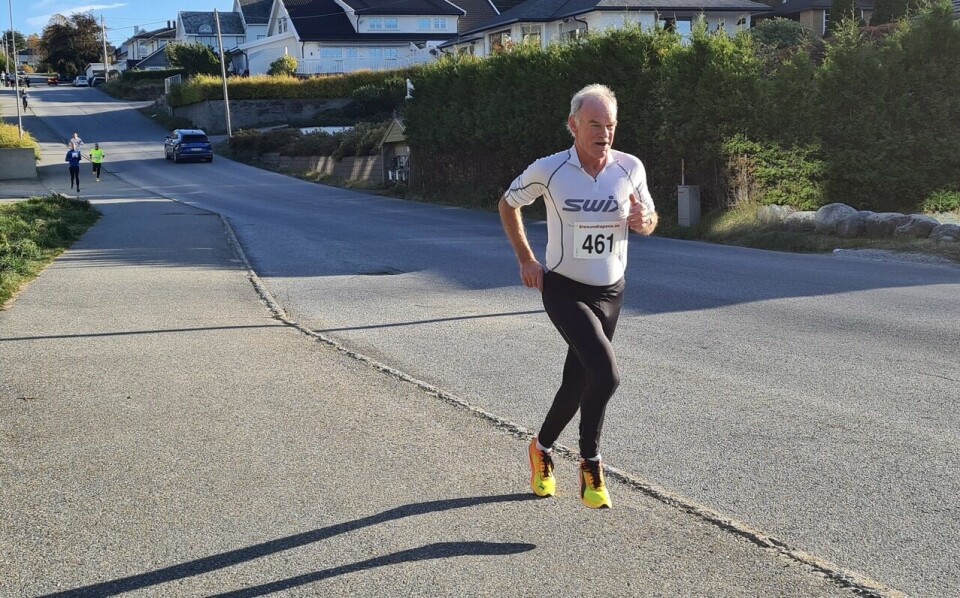 50 deltakere fullførte Oktobermila i Ålesund Peder_Sylte