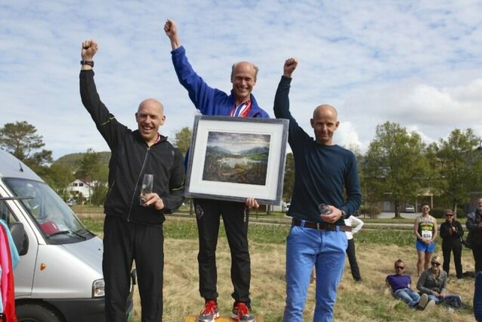 Deltakerrekord i Ålesund Maraton Premiepallen_menn_halv