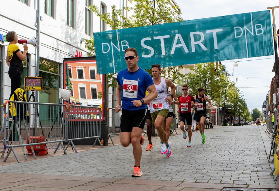 202 fullførte årets Drammensmaraton – med bare 10 km på programmet Tet-passering-halvvegs-IMG_6550.jpg