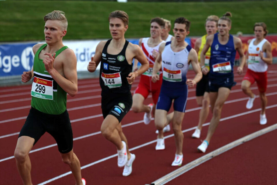 Tette og dramatiske forsøksheat på mennenes 1500 m 1500m2-Benjamin-Olsen.jpg