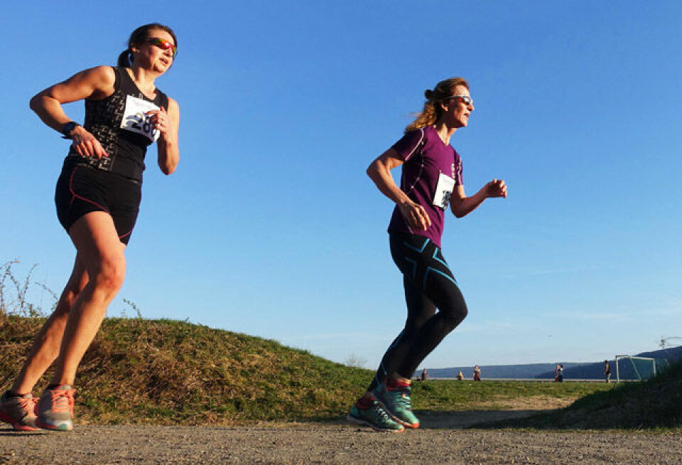 Strålende løpsforhold for 278 i Strandtorgløpet på Lillehammer 000 00 DSC02551