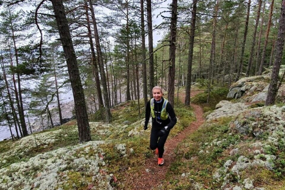 God vårstemning i Bèrghem vintermaraton langs Mjøsa Sara_Pedersen.jpg