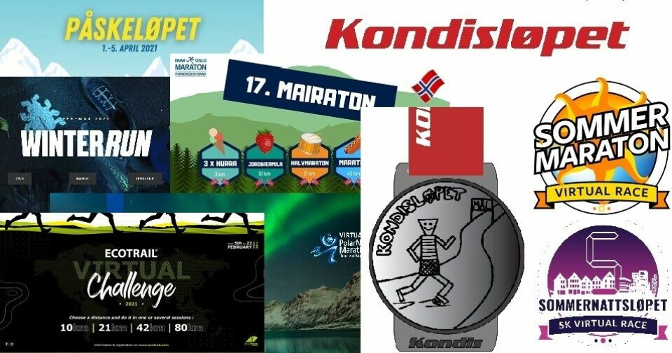 Kondis-lister med bestetider fra virtuelle løp også i år virtuelle_lop_logo