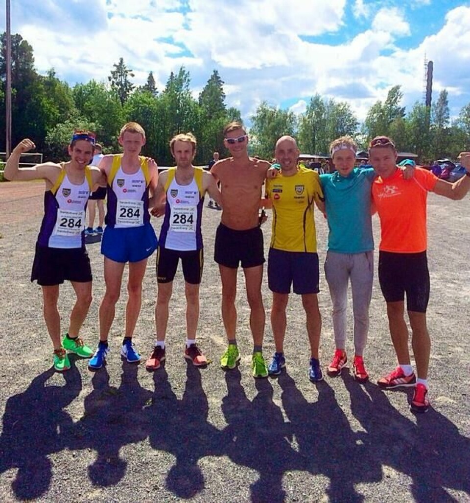 Strålende vær da St. Olavsloppet startet i Östersund Elitelaget_640x683.jpg
