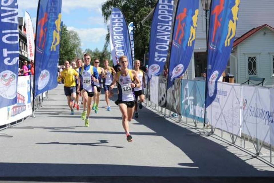 Strålende vær da St. Olavsloppet startet i Östersund Kristiansand_Steinkjer.jpg