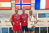 VM for veteraner: Nils Kristian Heggheim vant 3000 m hinder i Malaga fredag ettermiddag. (Foto: privat)
