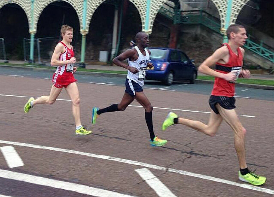 Harald Solhaug Næss nummer sju på 10 km i Brighton Harald_Solhaug_Naess_2014