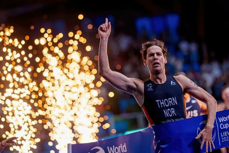 Vil Kristian Blummenfelt forsvare OL-gullet på triatlon i morgen? Vetle Thorn tok sin første verdenscupseier i World Cup. (Foto: World Triathlon)