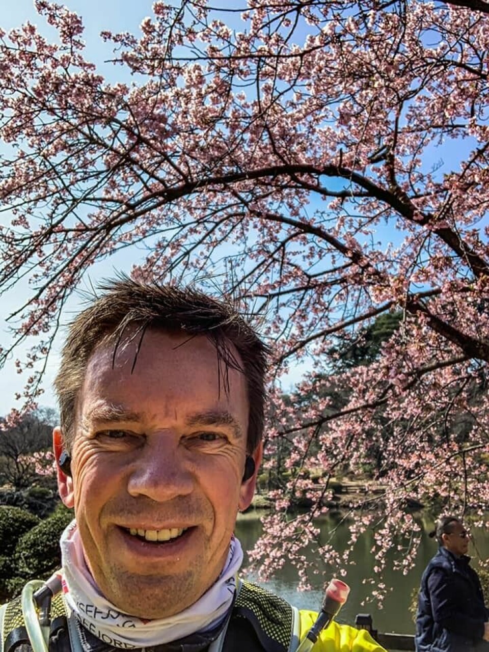 Paris Half-Marathon avlyst, Tokyo Marathon bare for eliten Knut_Bøvre_Kirsebærtre_foto_sperrebånd.jpg