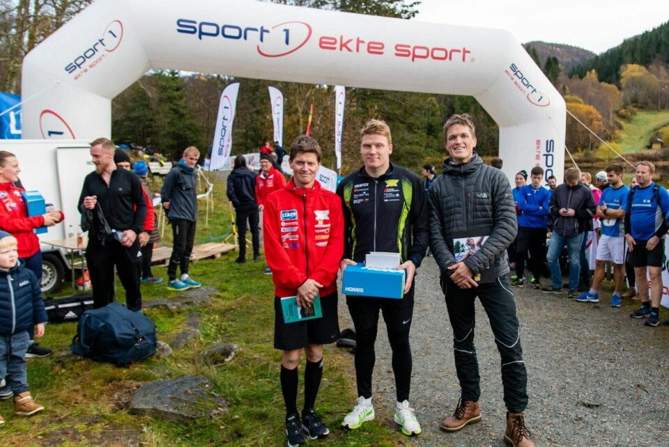 Perfekte forhold i Brakvatnet Halvmaraton med innlagt stafett Vinnere_Halvmaraton_menn.jpg